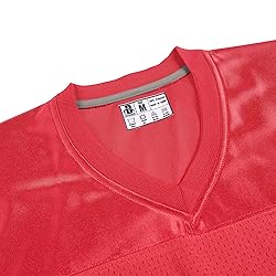 DEHANER Red Men's Women's Football Jersey for