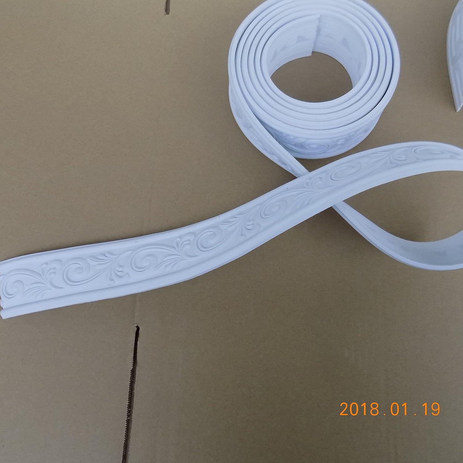 Zhangbl Home Decorate Modelling Crown Mouldings Trim Flexible