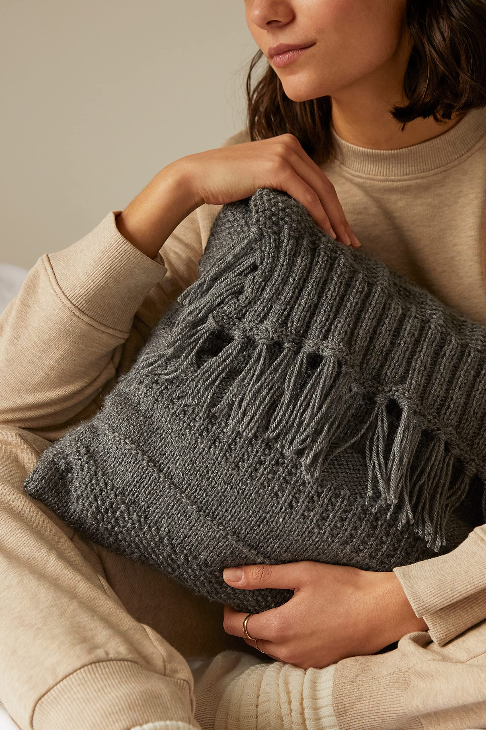 DMC Mindful Making Meditative Cushion Knitting Kit