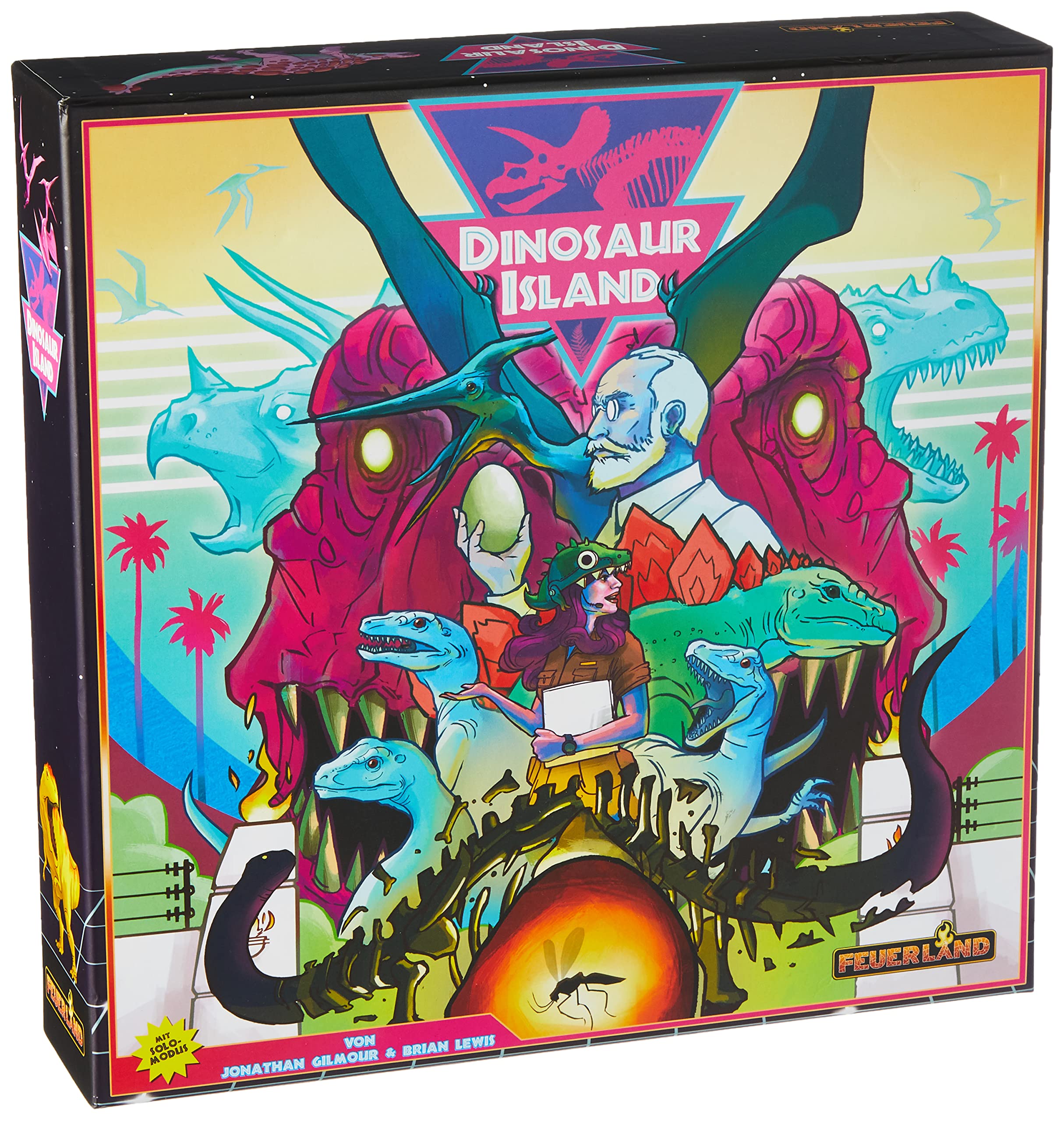 Feuerland Spiele Dinosaur Island