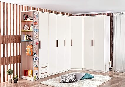 Kidomate Joy In Furniture Wardrobe Combo For Boys Girls
