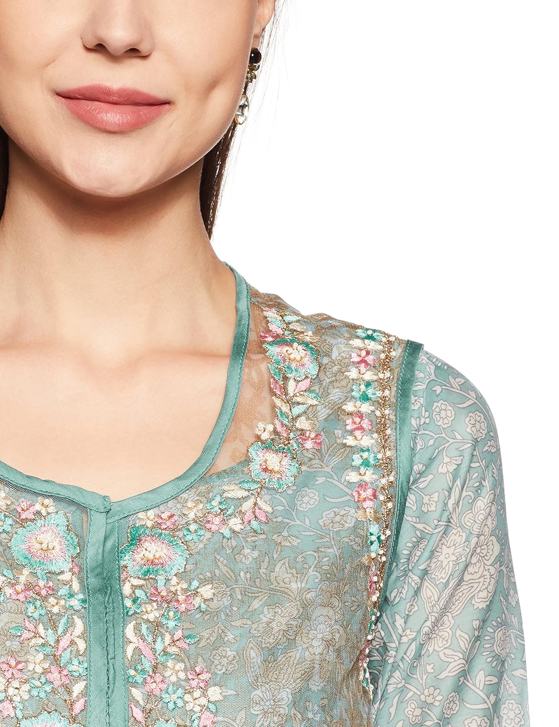 biba women's straight salwar suit