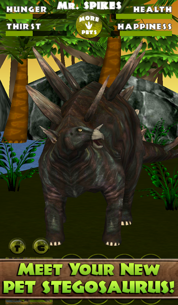 Virtual Pet Dinosaur for Android