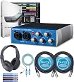 Amazon.com: PreSonus AudioBox USB 96 2x2 USB Audio Interface Bundle ...
