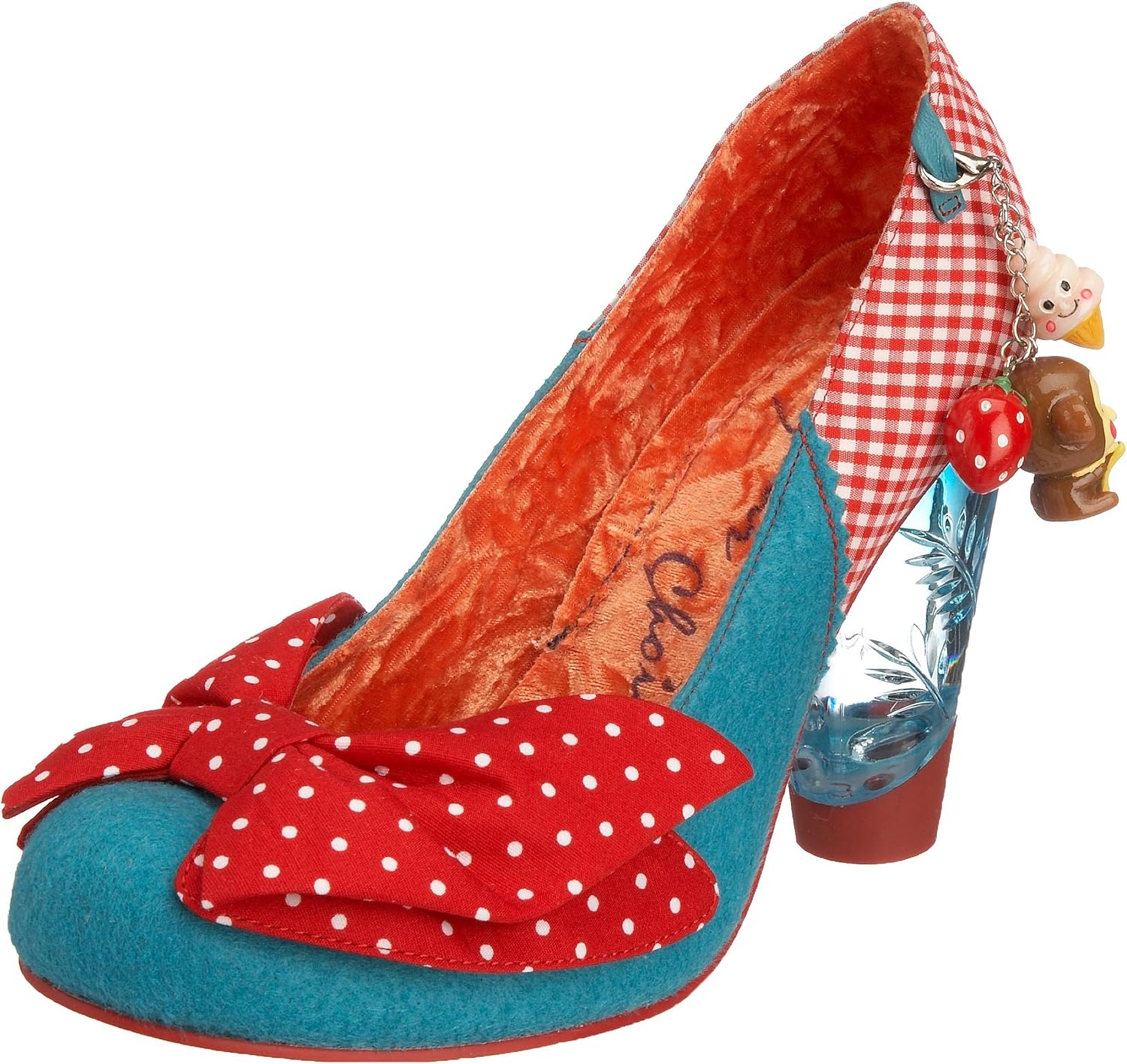irregular choice turquoise shoes