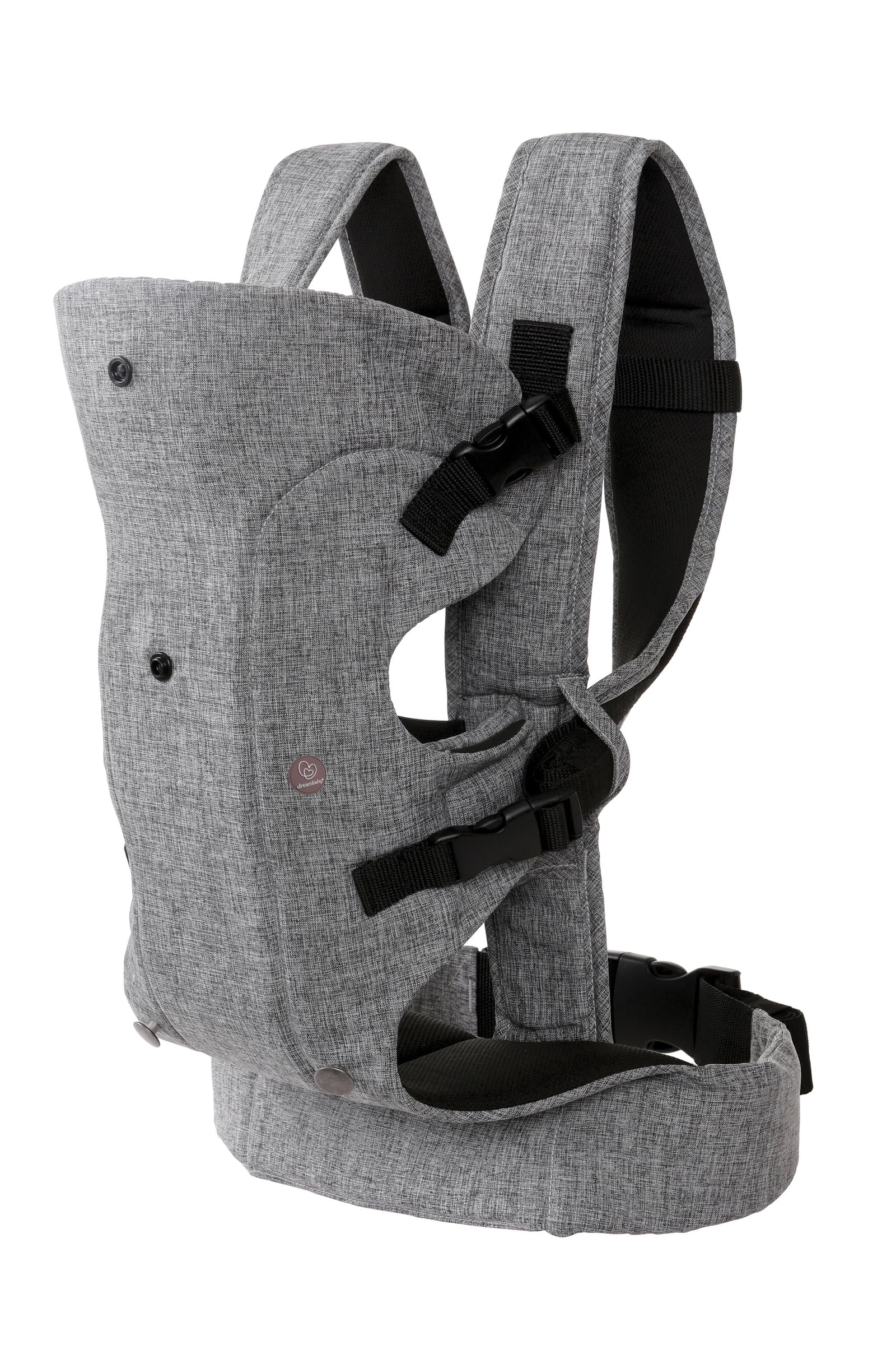 Dreambaby Journey Adjustable 3-in-1 Baby Carrier for Newborn to Toddler up to 15kg - Comfortable, Versatile & Ergonomic for Mum or Dad