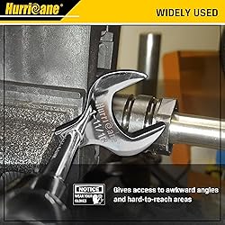 HURRICANE 1/2” Drive Crowfoot Wrench Set, 14