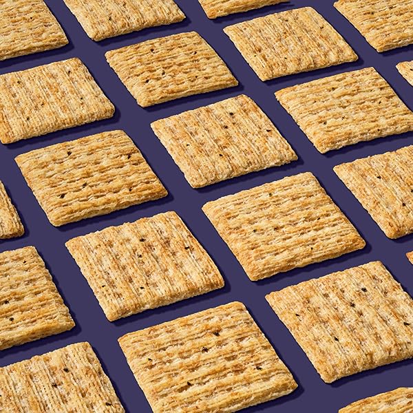 TRISCUIT EVERYTHING WHOLE GRAIN WHEAT CRACKERS, LUNCH SNACKS, SNACK CRACKERS, 8.5 OZ