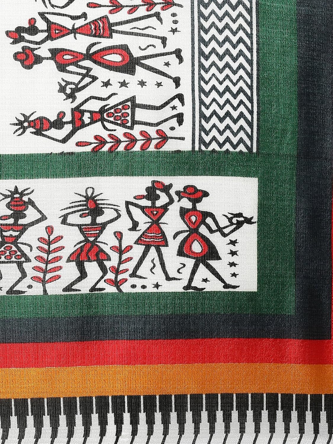 kanchnar women's bhagalpuri silk printed dupatta