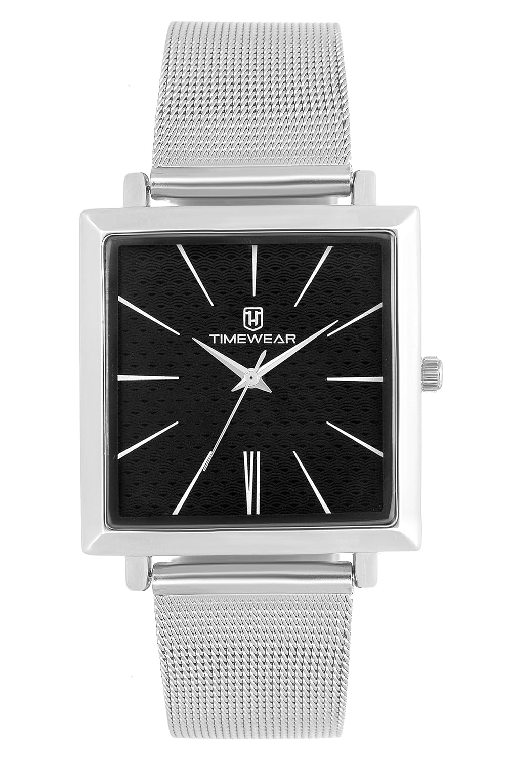 timewear formal black dial men's watch - 143bdtg