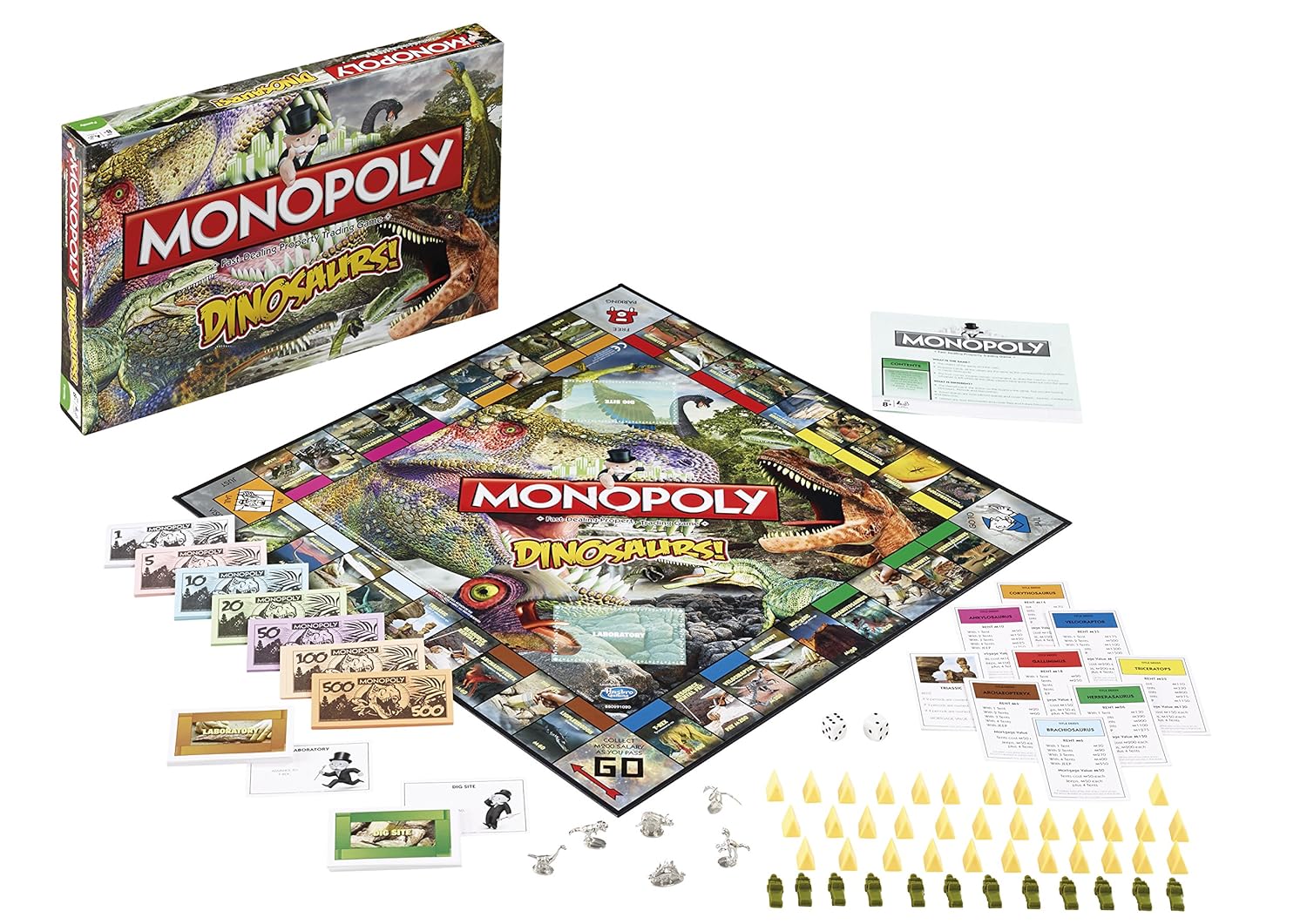 Image result for Monopoly Dinosaurs!