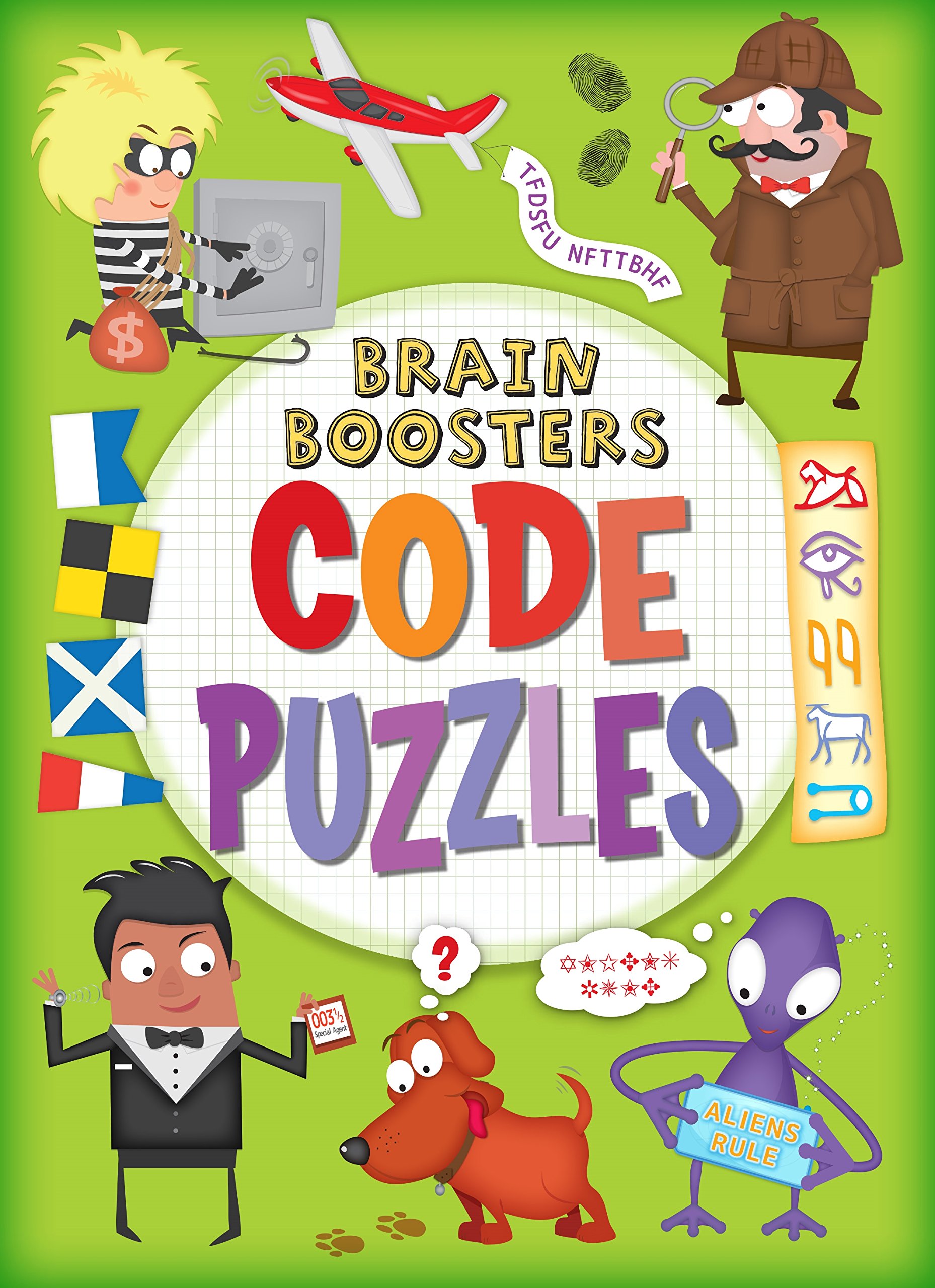 Brain Boosters Code Puzzles Graham Rich 9781784284848 - 