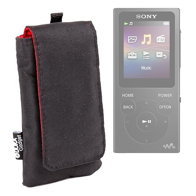 DURAGADGET Black Cushioned Music Player Case Amazon.co.uk Electronics