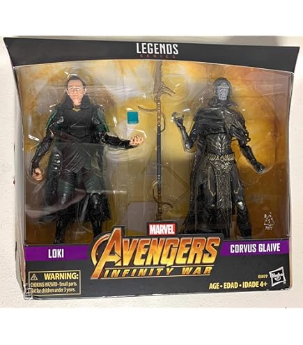 アメコミ Marvel Legends Loki & Corvus Glaive Amazon.com: MV Legends Series Avengers: Infinity War Loki