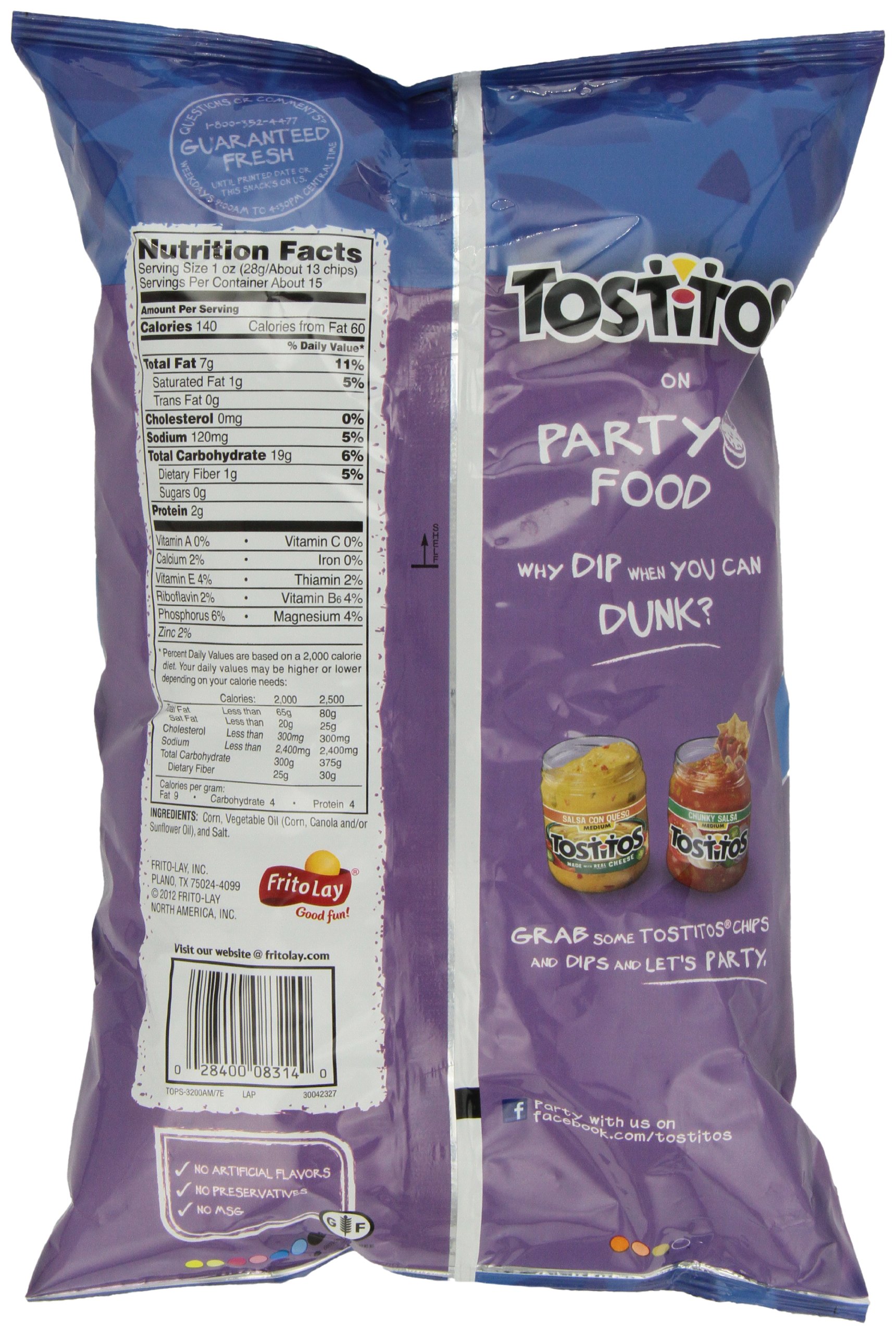 Tostitos Scoops! Tortilla Chips, Party Size! (14.5 Ounce) on Galleon