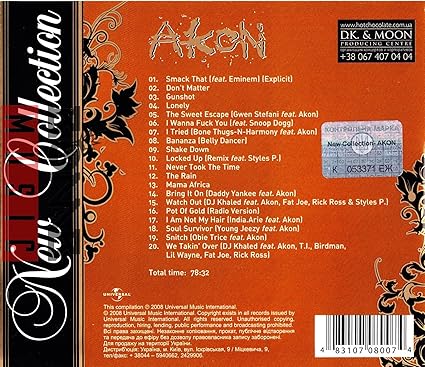 Brand New Akon The Best New Collection Amazon Com Music