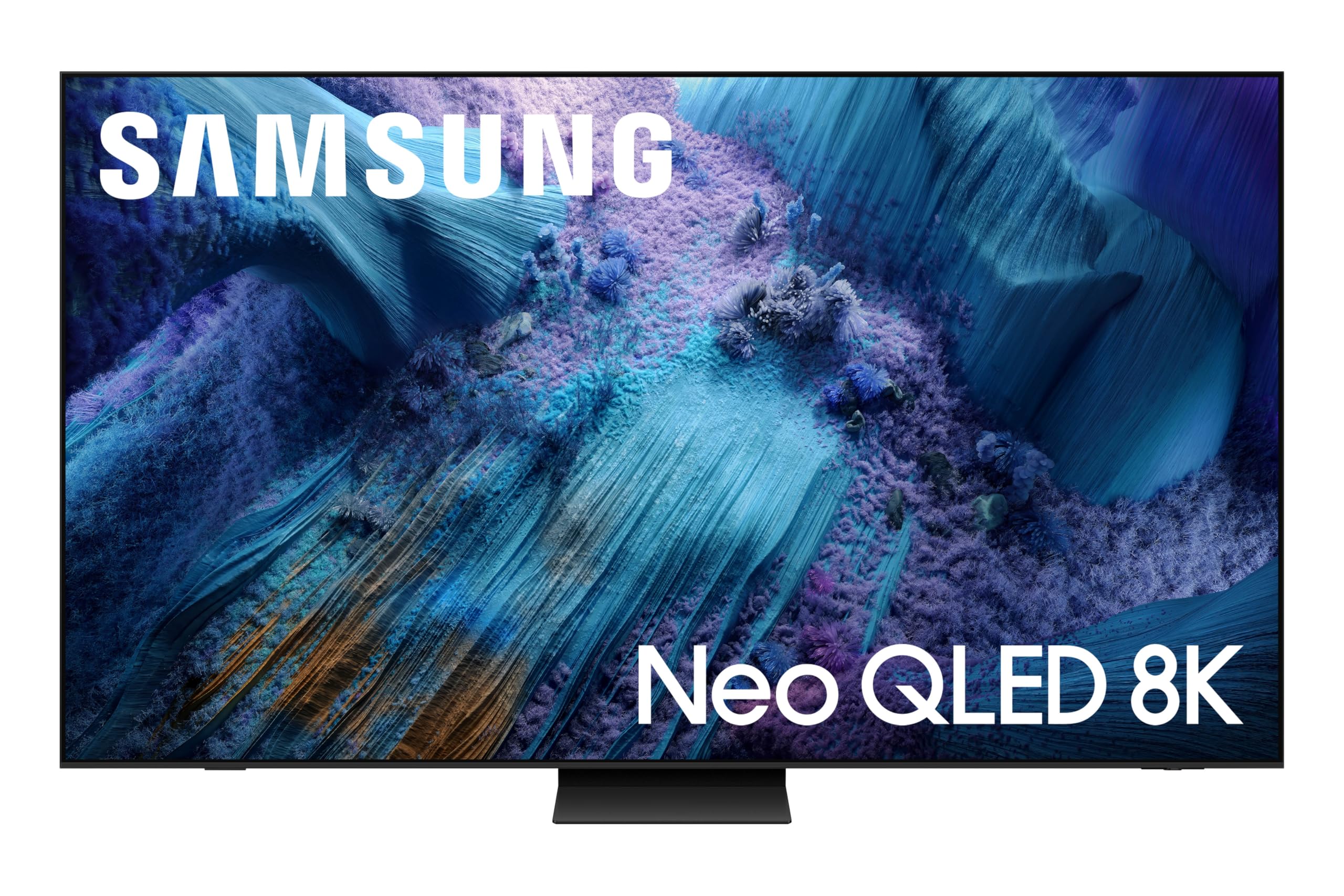 Photo 1 of *****SHATTERED SCREEN PARTS ONLY*****Samsung 85-Inch Class Neo QLED QN990F 8K Mini LED Smart TV (2025 Model) NQ8 AI Gen3 Processor, 8K AI Upscaling Pro, Wireless One Connect, Glare Free, Samsung Vision AI, Alexa Built-in