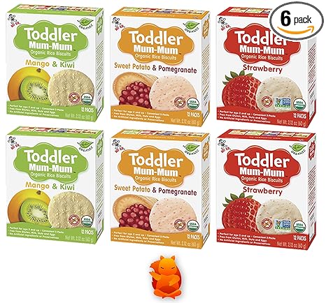 strawberry rice rusks