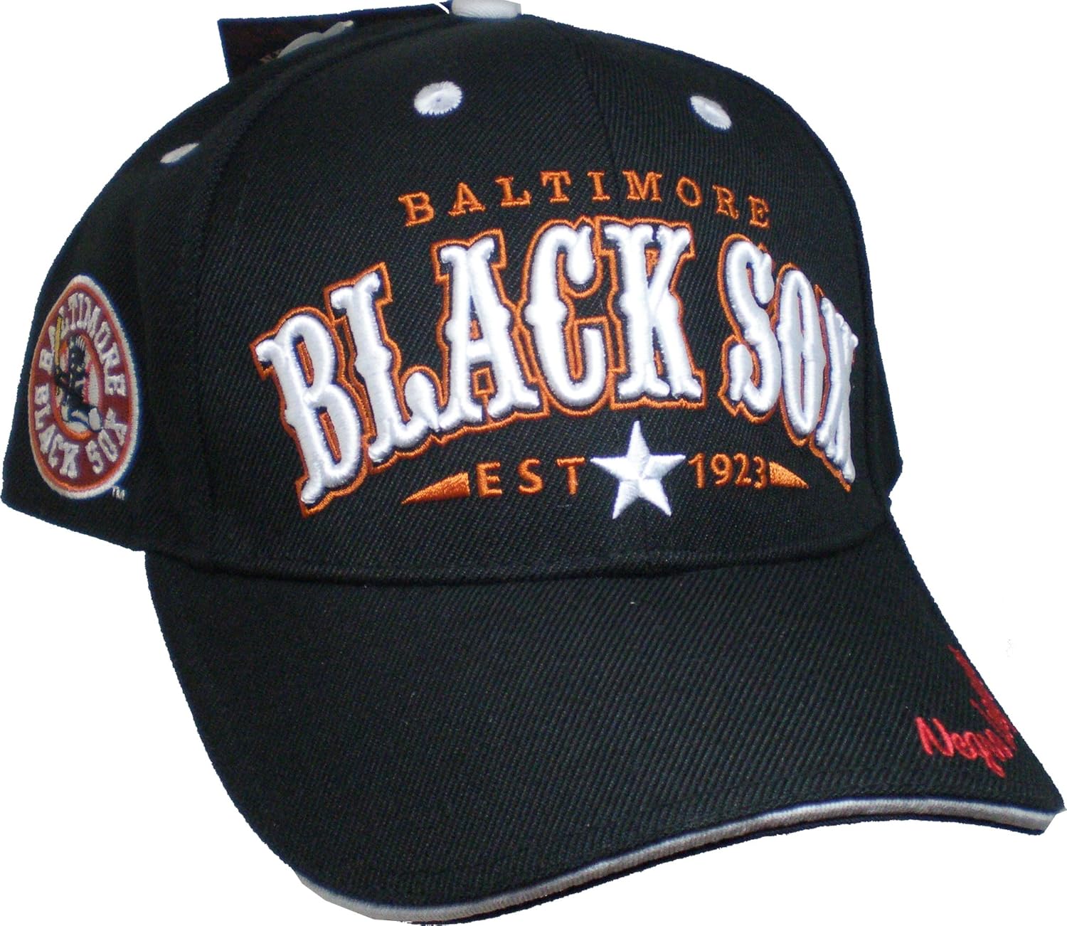 black sox baseball cap