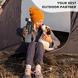 OLDLEY 1L Stainless Steel Water Bottle with Straw Lid Vacuum Insulated Black view 7