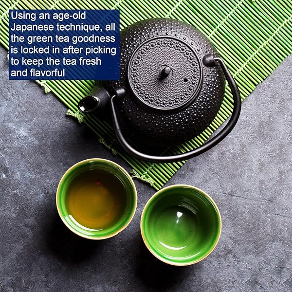 TETLEY NATURAL GREEN TEA, LEMON GREEN TEA, 72 TEABAGS (PACK OF 6) RAINFOREST ALLIANCE CERTIFIED