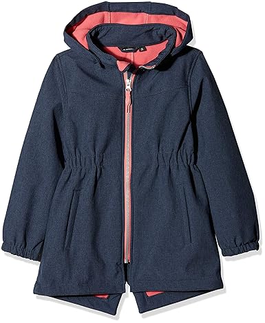 NAME IT Mädchen Jacke Nitalfa Softshe Long Jac DNM NMT Fo Noos