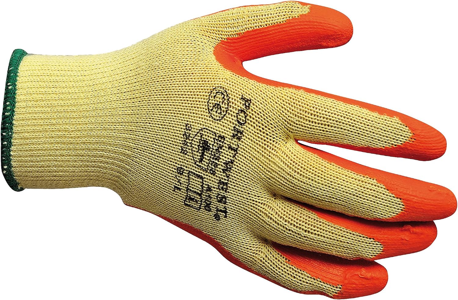 Grip Glove (with retail bag), Orange, M
