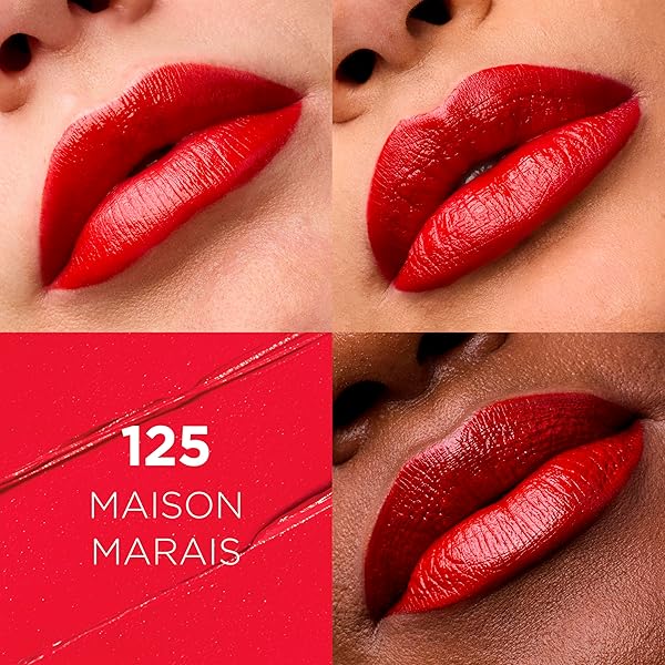 L’ORÉAL PARIS COLOUR RICHE ORIGINAL CREAMY, HYDRATING SATIN LIPSTICK WITH ARGAN OIL AND VITAMIN E, MAISON MARAIS , 1 COUNT