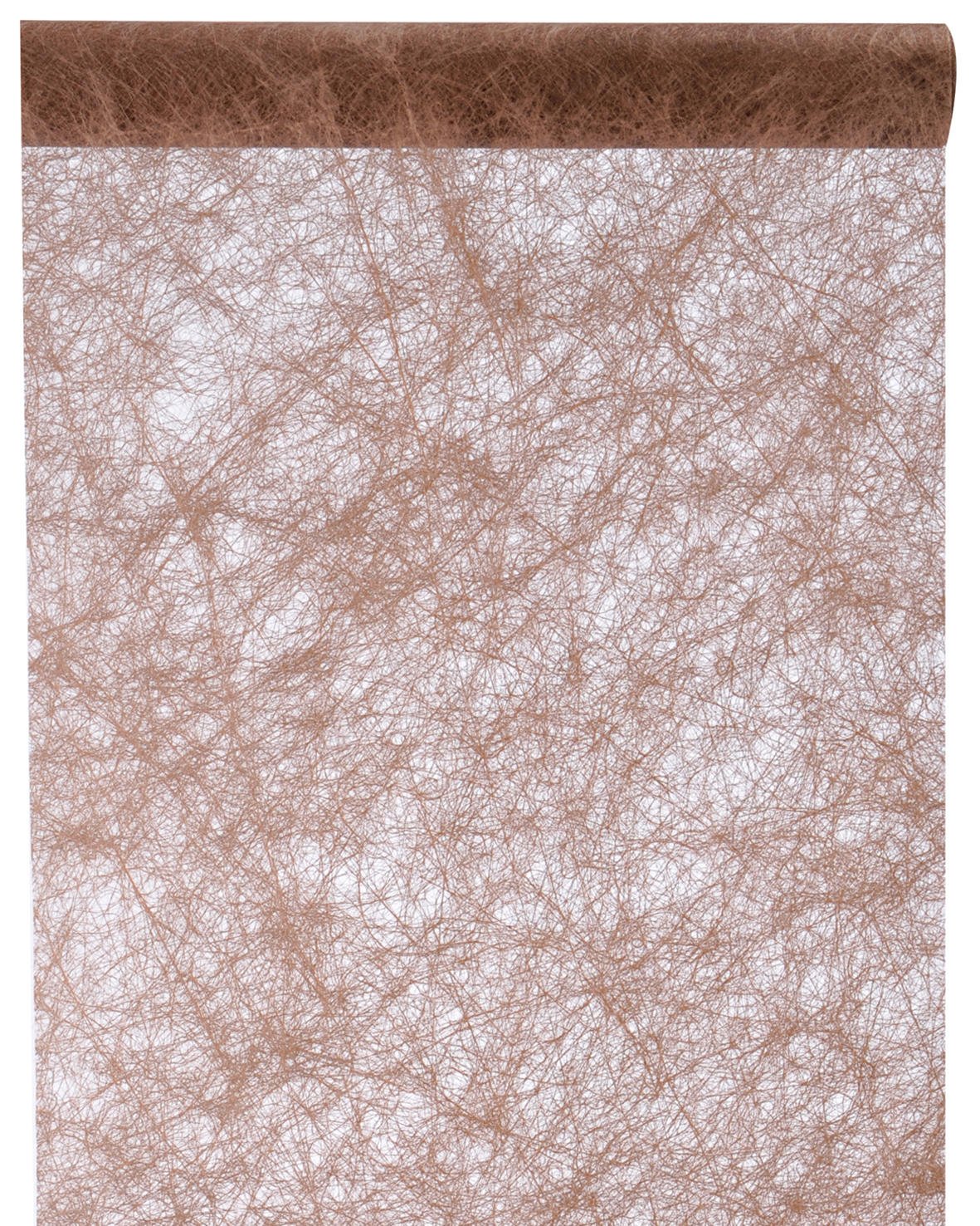 Santex Table runner Fanon Premium Fabric chocolate