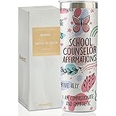 Onebttl Counselor Gifts for Women, Appreciation Gifts for Counselors, 20oz Stainless Steel Skinny Tumbler with Lid Straw - School Counselor Affirmation