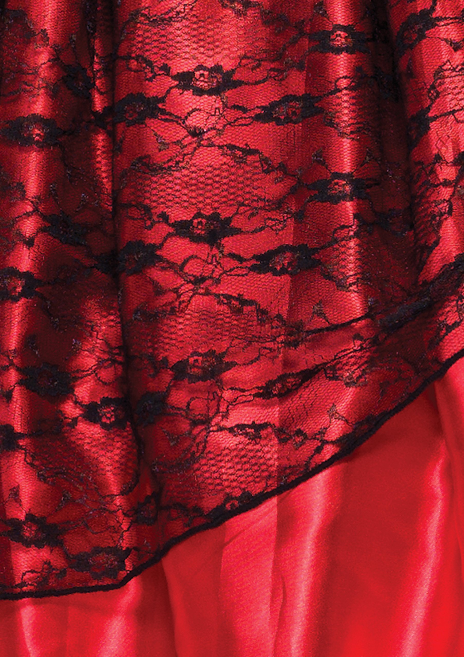 Leg Avenue Women's Plus-Size 2 Piece Royal Red Queen Costume