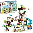 LEGO DUPLO 3in1 Tree House 10993 Creative Building Toy for Toddlers, Includes 8 Figures for Teaching Social Skills, Playing Together and Group Play, Great Birthday Gift for Kids