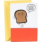 Hallmark Shoebox Funny Birthday Card or Congratulations Card (Toast) (349RZF1005)