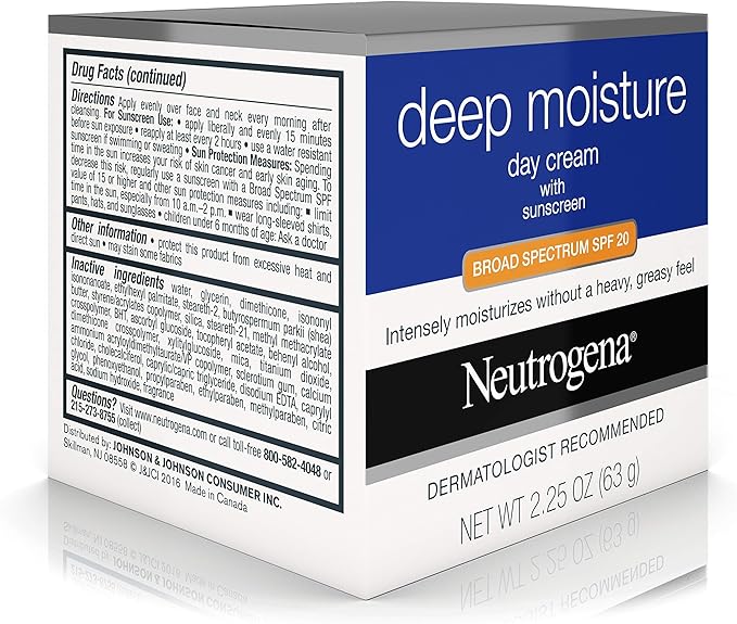 neutrogena deep moisture day cream