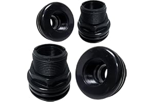 ENCOMPASS ALL 4 Pack - 3/4" Threaded X Threaded Bulkhead (AM Brand)