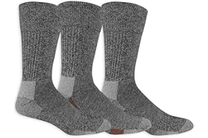 Dr. Scholl's Men's Advanced Relief Blisterguard Socks-2 & 3 Pair Packs-Non-Binding Cushioned Comfort