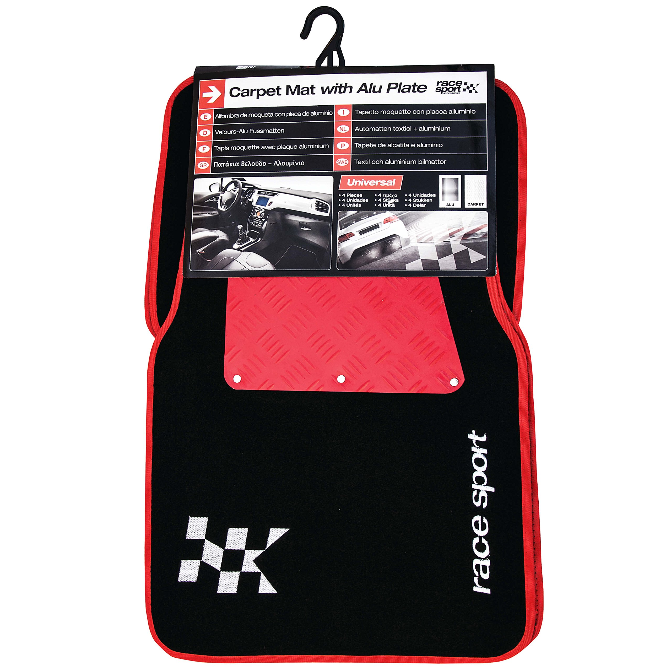 SUMEX AFT3000 Universal Aluminium Mats Competition - Red