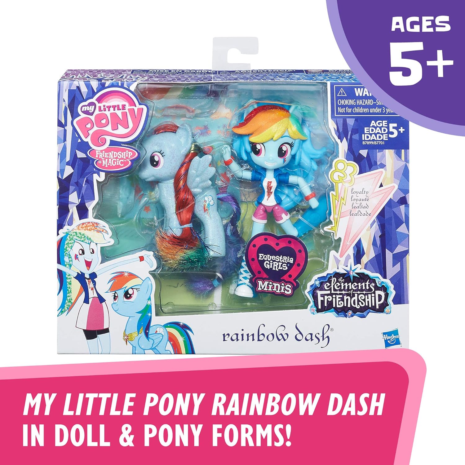 rainbow dash mini doll