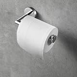 HITSLAM Chrome Toilet Roll Holder Wall Mounted SUS 304 Stainless Steel 2 Pack view 8