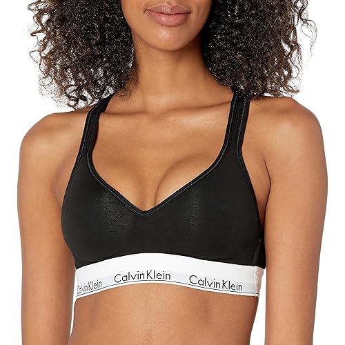 Calvin Klein Women's Modern Cotton Lightly Lined Bralette