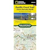 Pacific Crest Trail: Sierra Nevada North Map [Sierra Buttes to Devil's Postpile] (National Geographic Topographic Map Guide, 1008)