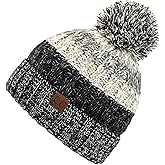 C.C Exclusives Women's Winter Seed Stitched Confetti Pom Beanie Hat (HAT-1816)(HAT-2214)(HAT-2085)(HAT-3841)