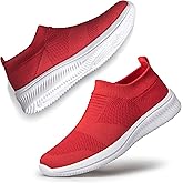 vibdiv Pull-on Shoes Women Sock Sneakers Walking Jogging Yoga Casual Lightweight Indoor Outdoor