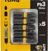 DEWALT DT7995TQZ 25 mm PH3 IR Torsion Bits Pack of 5 view 2