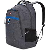 SwissGear 5918 Laptop Backpack, Grey, 17.75-Inch