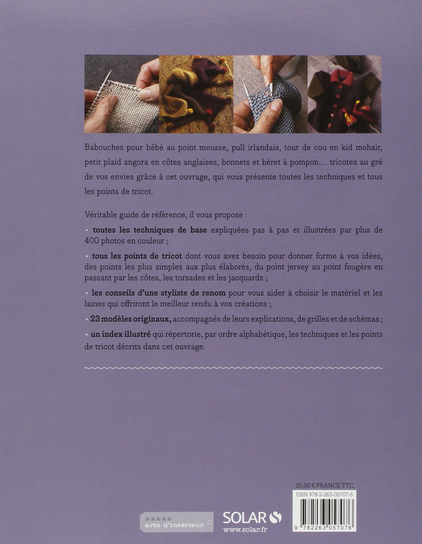 Le Tricot Techniques Et Modeles Ne French Edition Smits Luce Vaillant Jean Charles Amazon Com Books