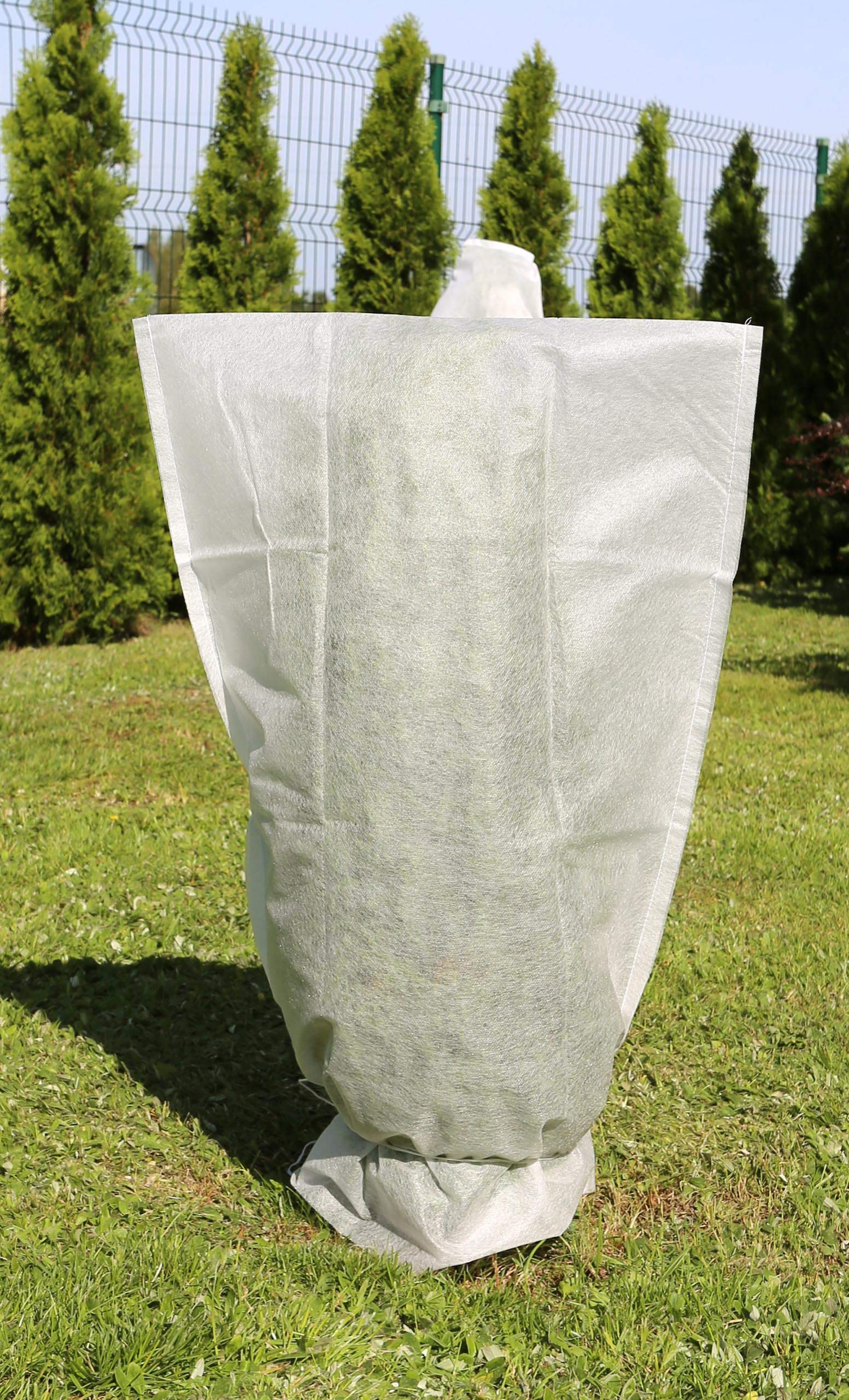 sarcia.eu White, Winter Protective Hood, Cover For Plants 50g/m² 50 x 80 cm