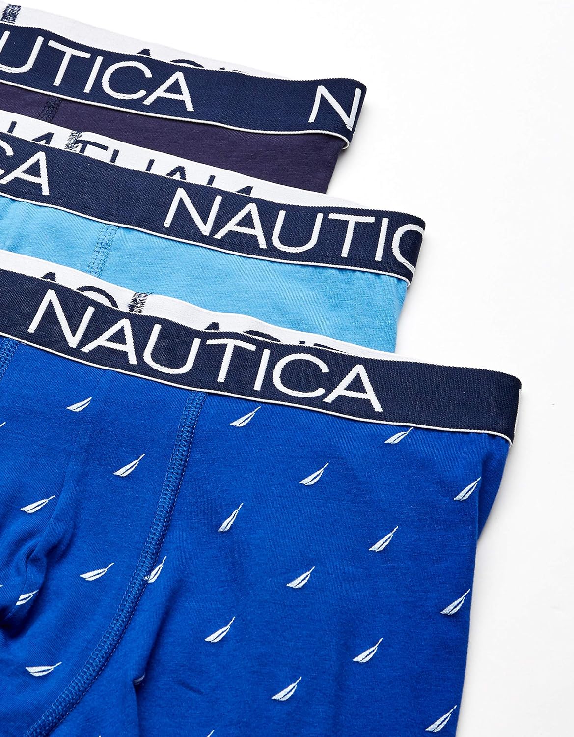 Nautica Men's 3-Pack Classic Underwear Cotton Stretch Boxer Brief at  Men’s Clothing store