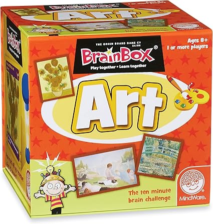 Amazon Com Brainbox Art Toys Games