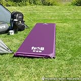 Trail Outdoor Leisure Trail Self-Inflating Camping Mat 5cm Purple 186x53x5cm view 6